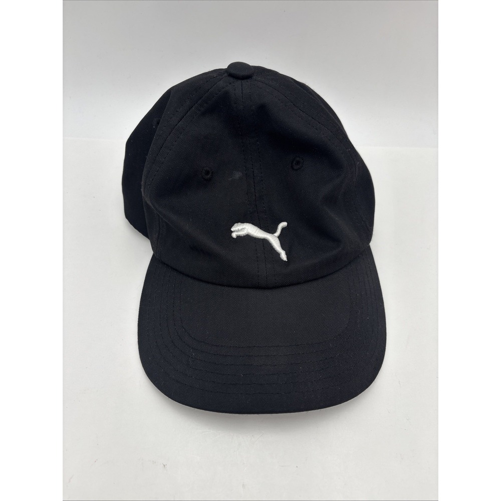 Puma Black Hat with White Emblem